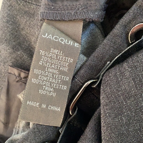 JACQUI-E Charcoal grey pants - Picture 6 of 7